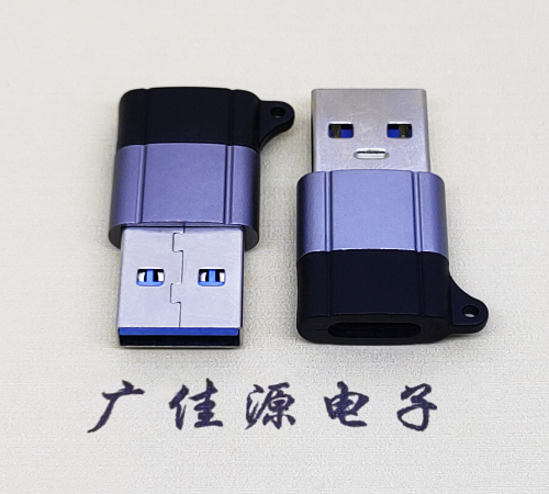 三乡镇USB3.0A公对Type-C母口双用数据转接头